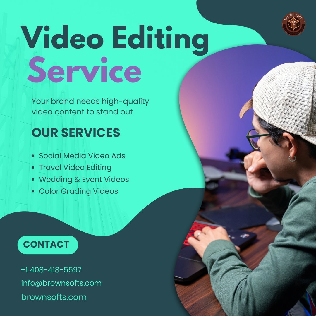 brownsofts's tweet photo. Shooting your footage is only half the battle.
The magic happens in post-production.

Let us turn your hours of raw video into a smooth, professional masterpiece ready for YouTube, Instagram, TikTok, or client delivery.

Let’s give your videos the polish they deserve. ✨

https://t.co/FdYYXsnwLx

#brownsofts #videoediting #videoeditor #weddingvideoediting #provideoediting #cinematicediting #postproduction #videoedits #socialmediaediting #youtubeediting #Reelsediting #contentcreation #vlogediting