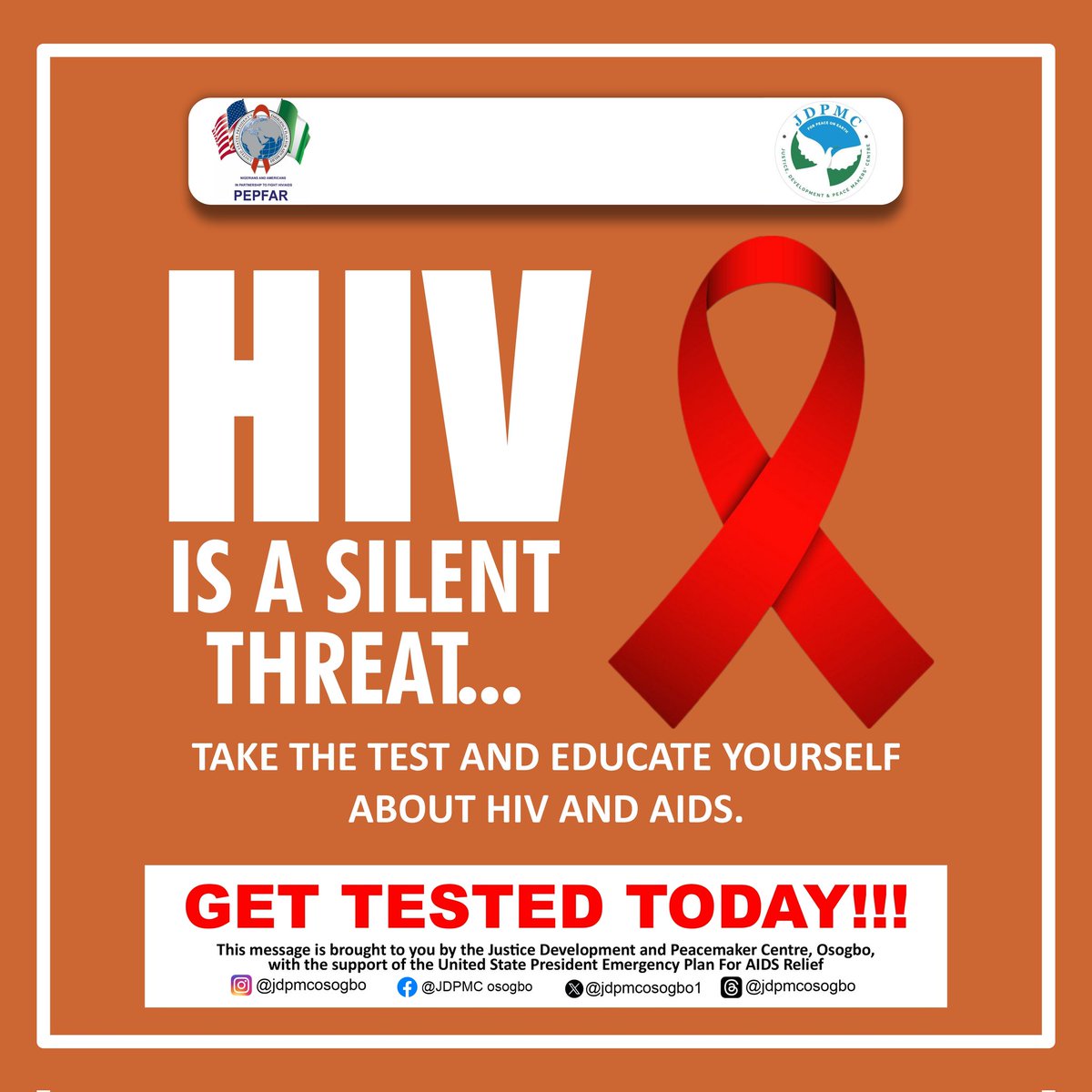 AnuFrancisca's tweet image. HIV is a silent threat.

What does this even mean?🤔

It means:
👉🏽one can live with HIV for years without knowing it because they look and feel fine

👉🏽It will keep damaging the immune system

👉🏽It can be unknowingly transmitted to others

Please, GET TESTED ASAP
#GenZgettested