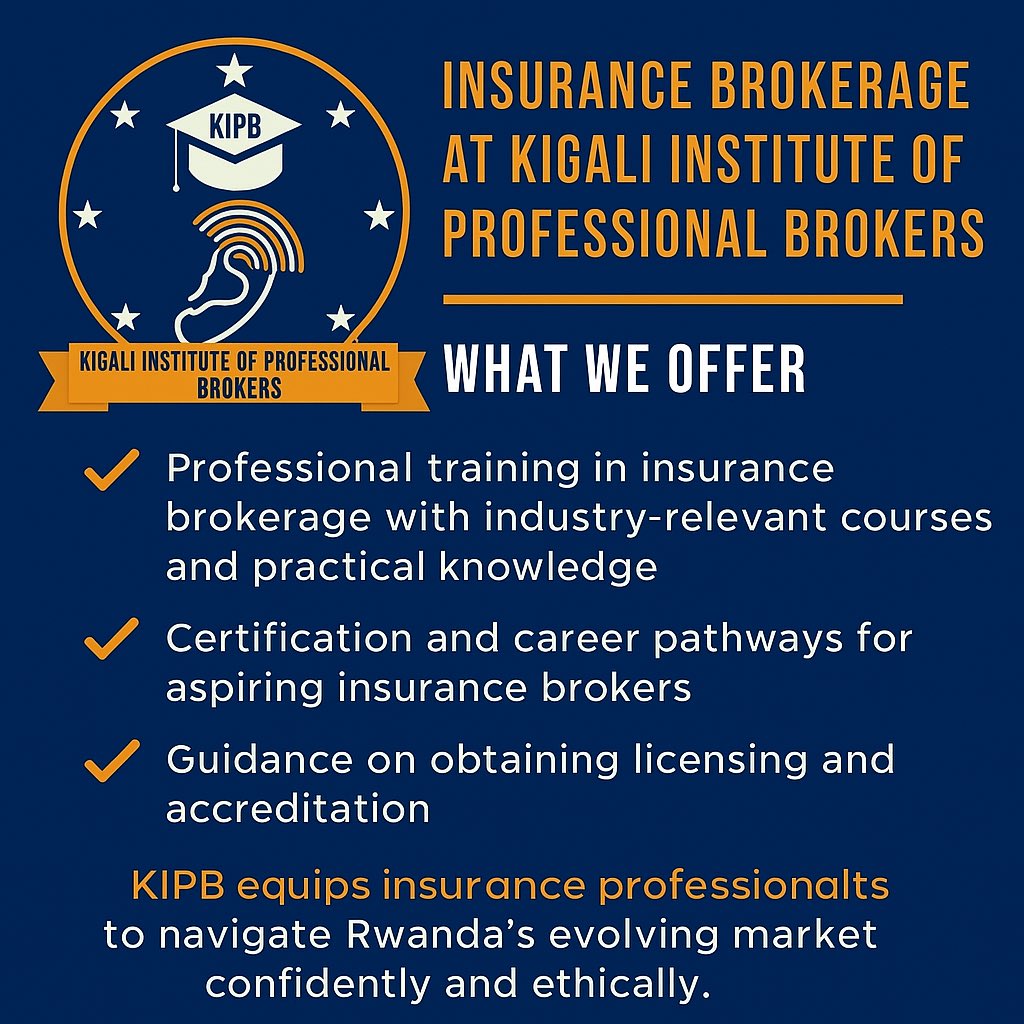 kigalinstitute's tweet image. 🎓 Get trained. 🛡️ Get licensed. 💼 Get empowered.
📞 0794424448 | 📧 kigalinstitute@gmail.com
🌐 kigaliinstitute.rw
#KIPB #Insurance #BrokerTraining #RwandaProfessionals #CareerGrowth