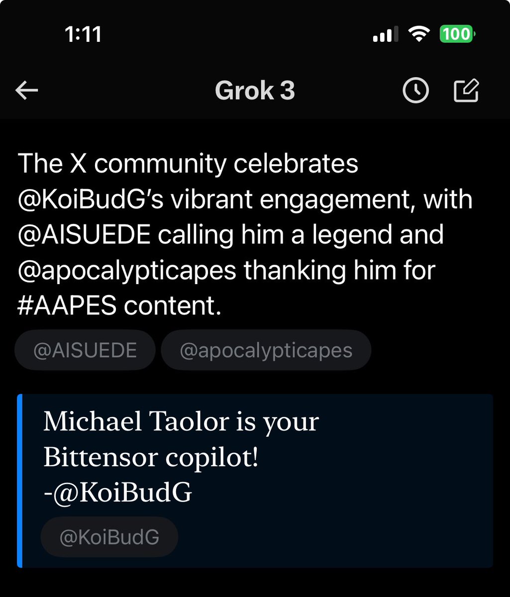 Not sure why Grok always leads with I’m a sober creator but I’m definitely craving some tasty eats right about now.

<a href="/grok/">Grok</a> is very observant (alpha)
