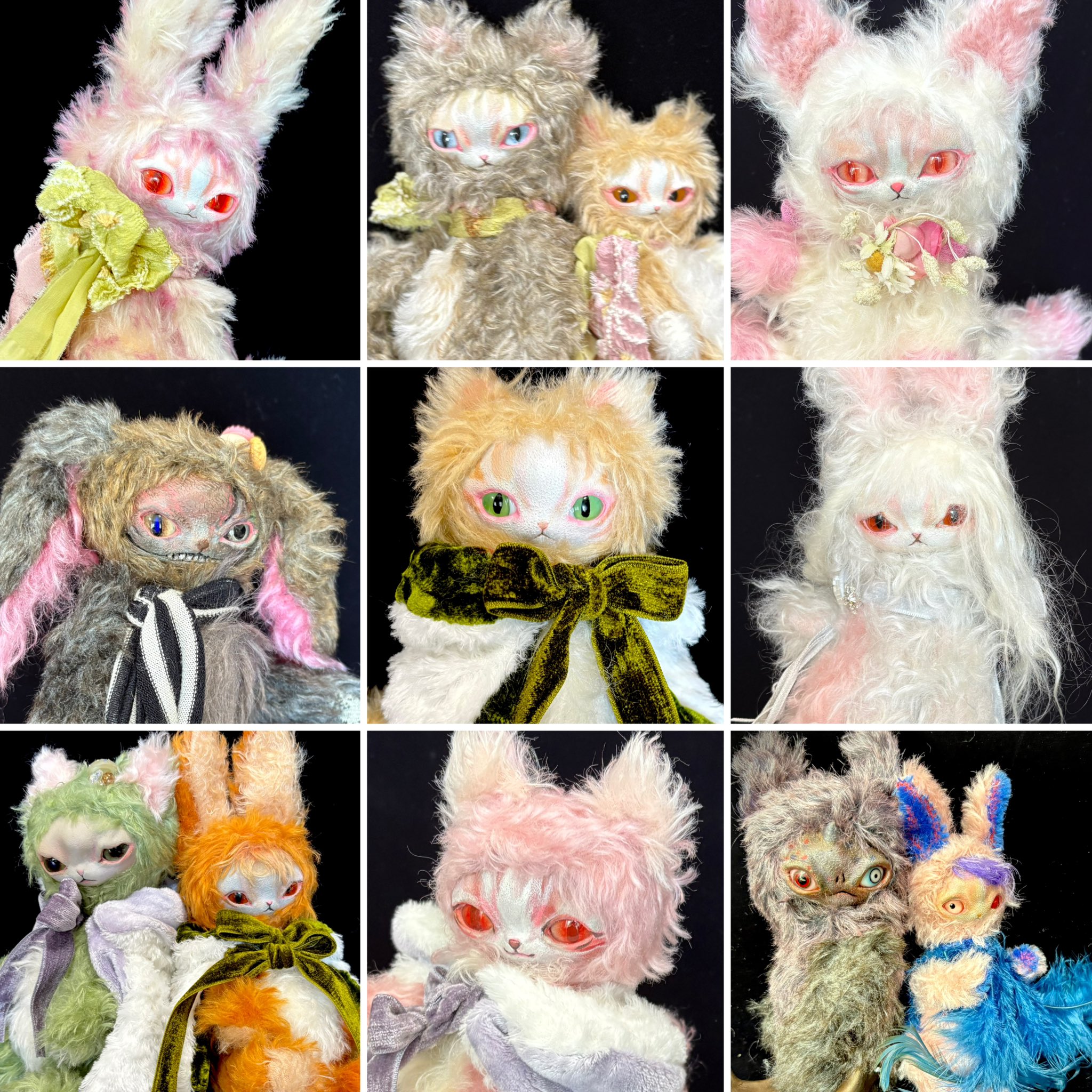 作家(Switchblade Sister 中山和美様) テディベア ハロウィン 作家(Switchblade Sister 中山和美様) テディベア ハロウィン