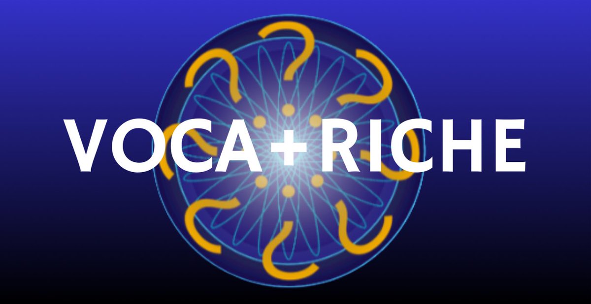 MusiqueToulouse's tweet photo. Activité #traam « Voca + riche »

Associer deux mots de vocabulaire pour en découvrir un nouveau, plus soutenu ! 

Développant la maîtrise de la langue #MDL l’activité peut être transposée à tous niveaux et toutes disciplines !  

À découvrir ici : https://t.co/XbQjVMadLs #edmus https://t.co/b1yLqbeMxM