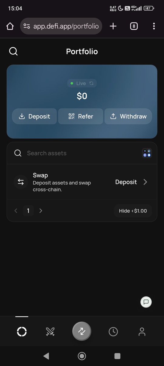 eminem_Based's tweet image. Your all-in-one gateway to Web3 finance. Fast. Secure. Effortless. Welcome to the future with @defidotapp 🚀🔐 #CryptoWallet #DeFiExchange