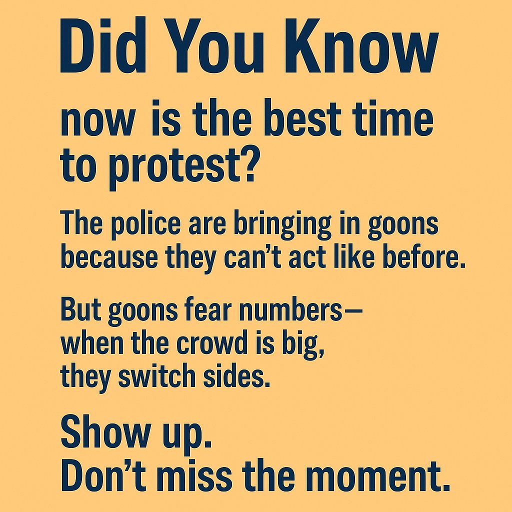 IamPfiffikus's tweet image. Spread the word, the fateful day is just one day away. #June25th #OccupyStateHouse