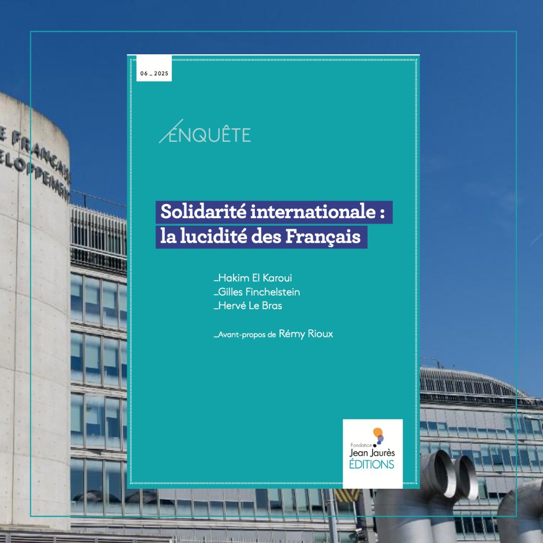 Fondation Jean-Jaurès (@j_jaures) on Twitter photo 🌍 Et si la solidarité internationale était l’un des rares sujets à toujours fédérer ?
66 % des Français soutiennent l’aide au développement, malgré les crises, les tensions et les discours de repli.
Une enquête avec <a href="/AFD_France/">Agence Française de #Développement (AFD) 🇫🇷 🇪🇺</a> ⤵️
jean-jaures.org/publication/so… 🌍 Et si la solidarité internationale était l’un des rares sujets à toujours fédérer ?
66 % des Français soutiennent l’aide au développement, malgré les crises, les tensions et les discours de repli.
Une enquête avec <a href="/AFD_France/">Agence Française de #Développement (AFD) 🇫🇷 🇪🇺</a> ⤵️
jean-jaures.org/publication/so…