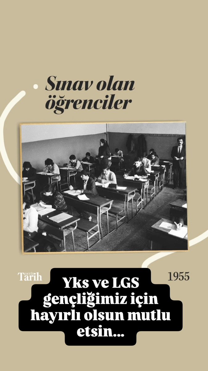 İmtihan hiç bitmiyor...