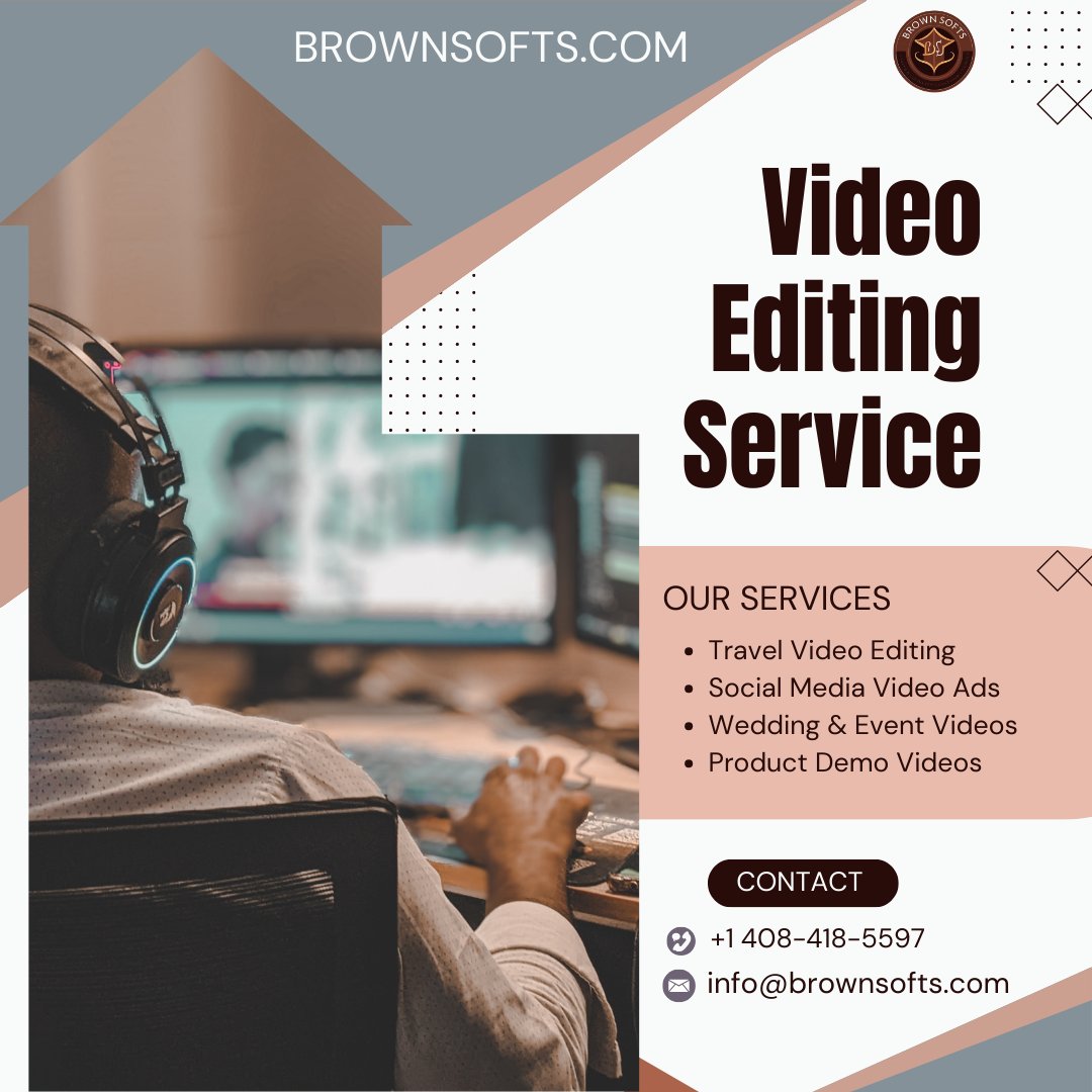 brownsofts's tweet photo. Your story deserves to be told with precision and style.

We offer professional video editing that goes beyond simple cuts we craft visual narratives that connect emotionally and leave a lasting impression.

Let’s turn your raw footage into a stunning final product. Message us to get started!

https://t.co/FdYYXsnwLx

#brownsofts #videoediting #videoeditor #weddingvideoediting #provideoediting #cinematicediting #postproduction #videoedits #socialmediaediting #youtubeediting #Reelsediting #contentcreation #vlogediting