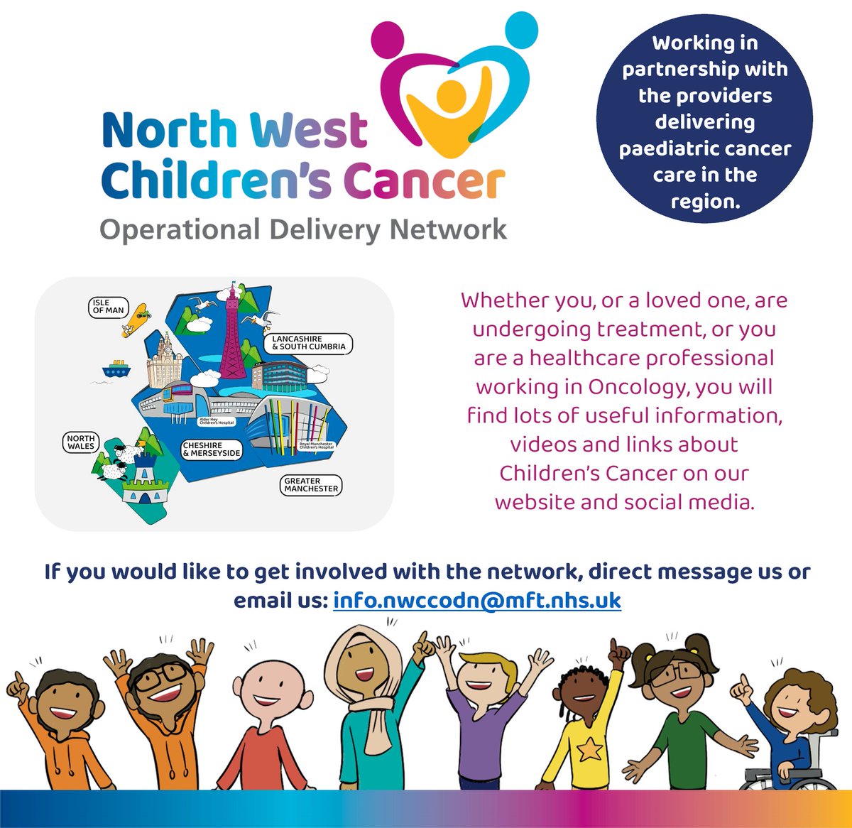 North West Children's Cancer Operational Delivery Network

#nwccodn #childrenscancer