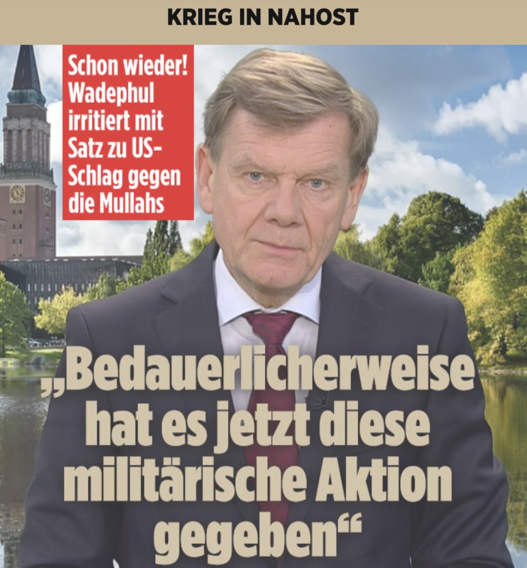 Der deutsche Aussenminister wäre ganz offensichtlich lieber das Risiko eingegangen, dass das iranische Mullah-Regime eine Atombombe besitzt. 
Solange nicht Berlin, sondern Jerusalem, das Ziel der Atombombe ist, warum sollte es das Land der „Staatsräson“ &amp; dem „Nie wieder“ jucken?