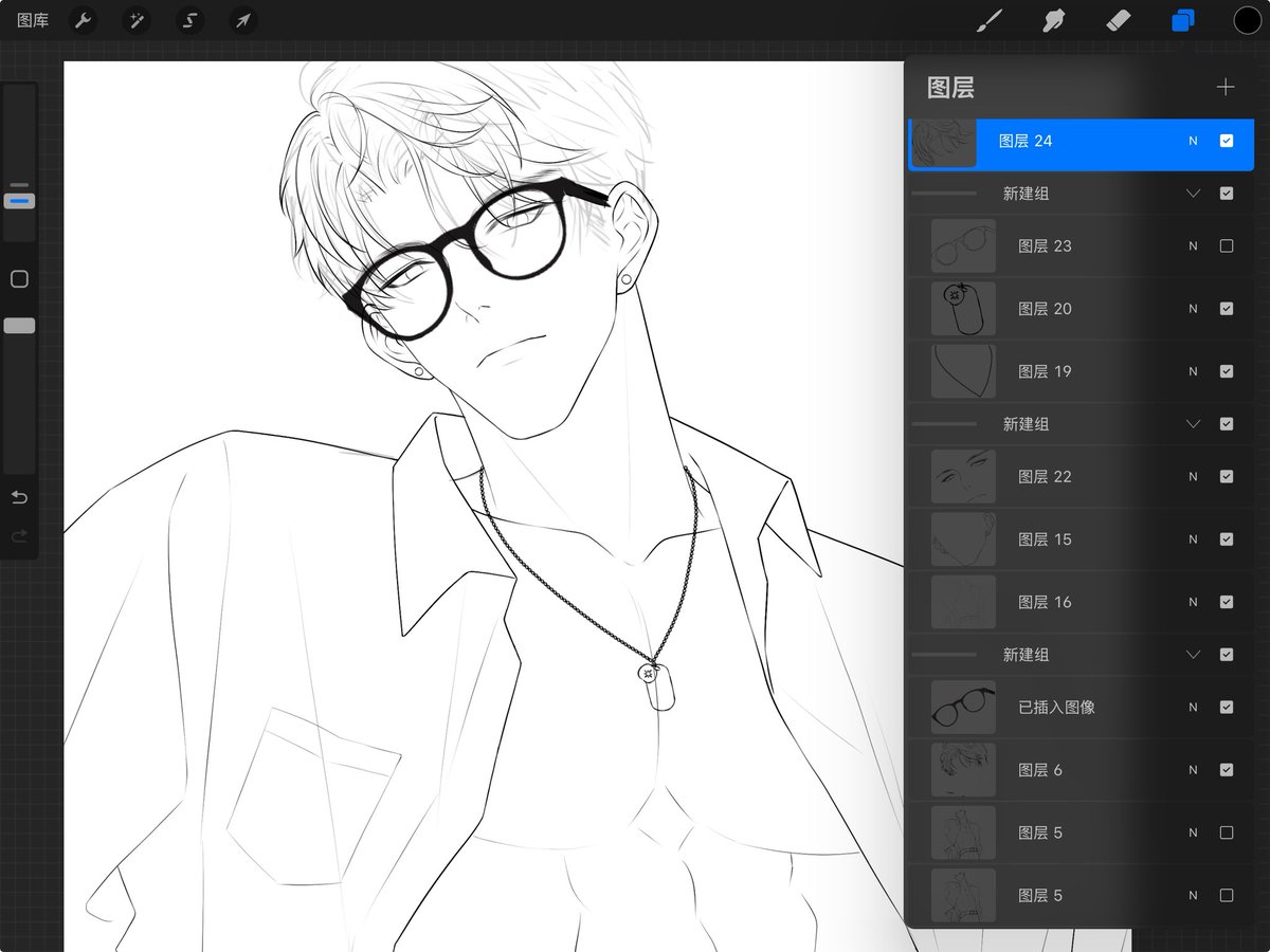 画稿😋老板点的背头哥哥
好爽谁懂
#恋と深空 #Caleb #夏以昼 #恋与深空 #LoveandDeepspace #マヒル