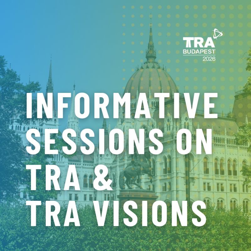 ECTRInews's tweet image. 🏆 Curious about the #TRA2026 VISIONS Awards?

Join our info sessions on 26 June at 10:00 or 13:00 CET to learn more!

💻 Register to the 1st info session by 24 June 👉 shorturl.at/PIHB4

📝 Call for abstracts extended to 30 June!

#TRAVISIONS2026
