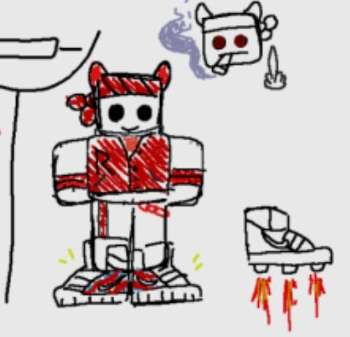 rraezeerr's tweet photo. old phighting concept art is so fucking funny https://t.co/NfZDePA7Vv