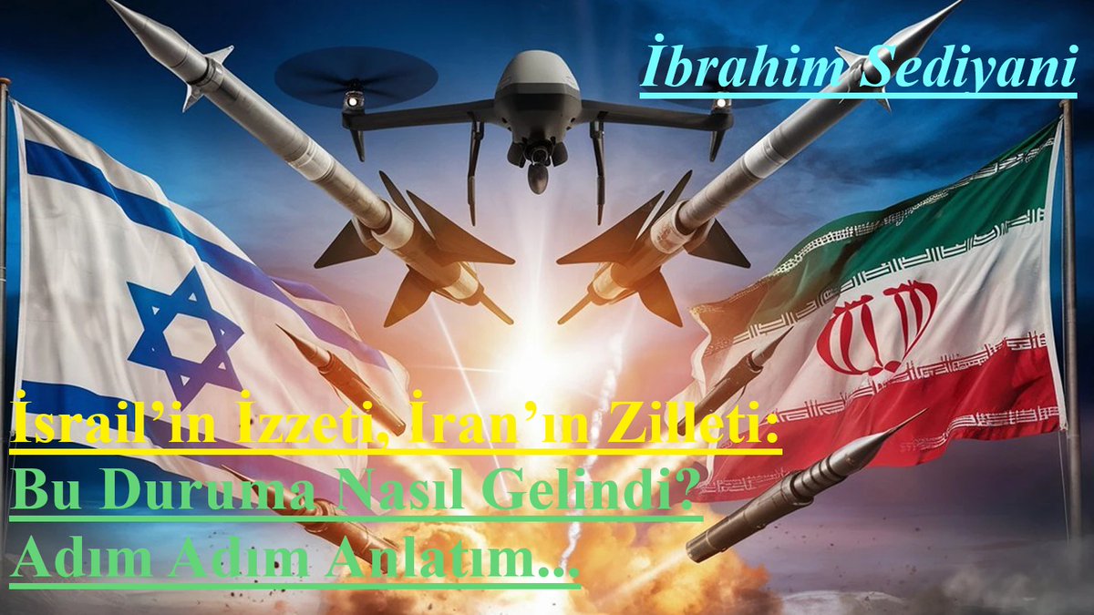 Yeni makalem yayında...

İsrail’in İzzeti, İran’ın Zilleti: Bu Duruma Nasıl Gelindi? Adım Adım Anlatım...

■ İbrahim Sediyani

sediyani.com/?p=49483