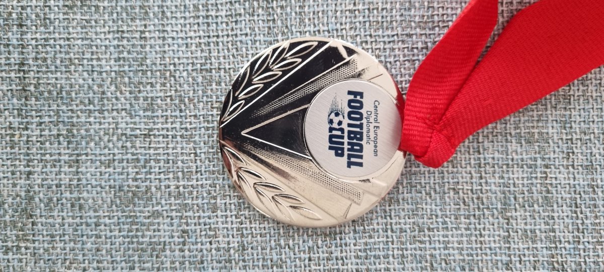 svencoz's tweet photo. Beim 26. #cedfc belegte das Team des #AuswaertigesAmt den 4. Platz! Sieger des Turniers wurde das Team aus der Slowakei. Ein herzliches Dankeschön gilt den Organisatoren des #bmeia https://t.co/spfMubeUFl