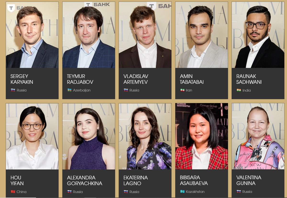 2 days till this tournament starts in Moscow 🇷🇺

Karjakin is doing daily war propaganda and support activities. 

It is incomprehensible to me, why the chess world allows this.

chessstars.ru