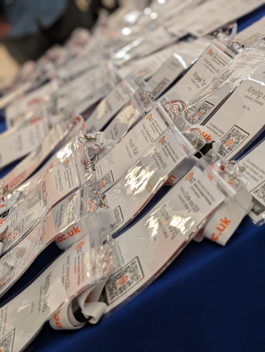 sltcdt's tweet image. We are all set to welcome delegates to our 2025 #SLT #CDT Annual #Conference! Really looking forward to a day of interesting #speech and #natural #language processing research discussions! #nlp #nlproc #sheffield #phd #research