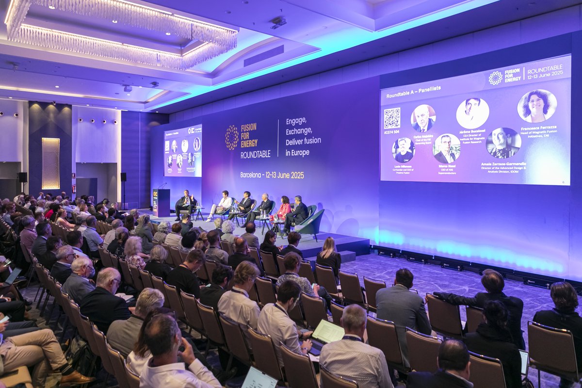 fusionforenergy's tweet photo. 🌍 Is Europe ready to lead in fusion energy?

The global race for fusion is accelerating and Europe has a scientific legacy and innovative industry to build on.

The #F4Eroundtable tackled the next challenges and opportunities.

👉 See the takeaways: https://t.co/d9Zef4oaet https://t.co/2uEoFvmk8n