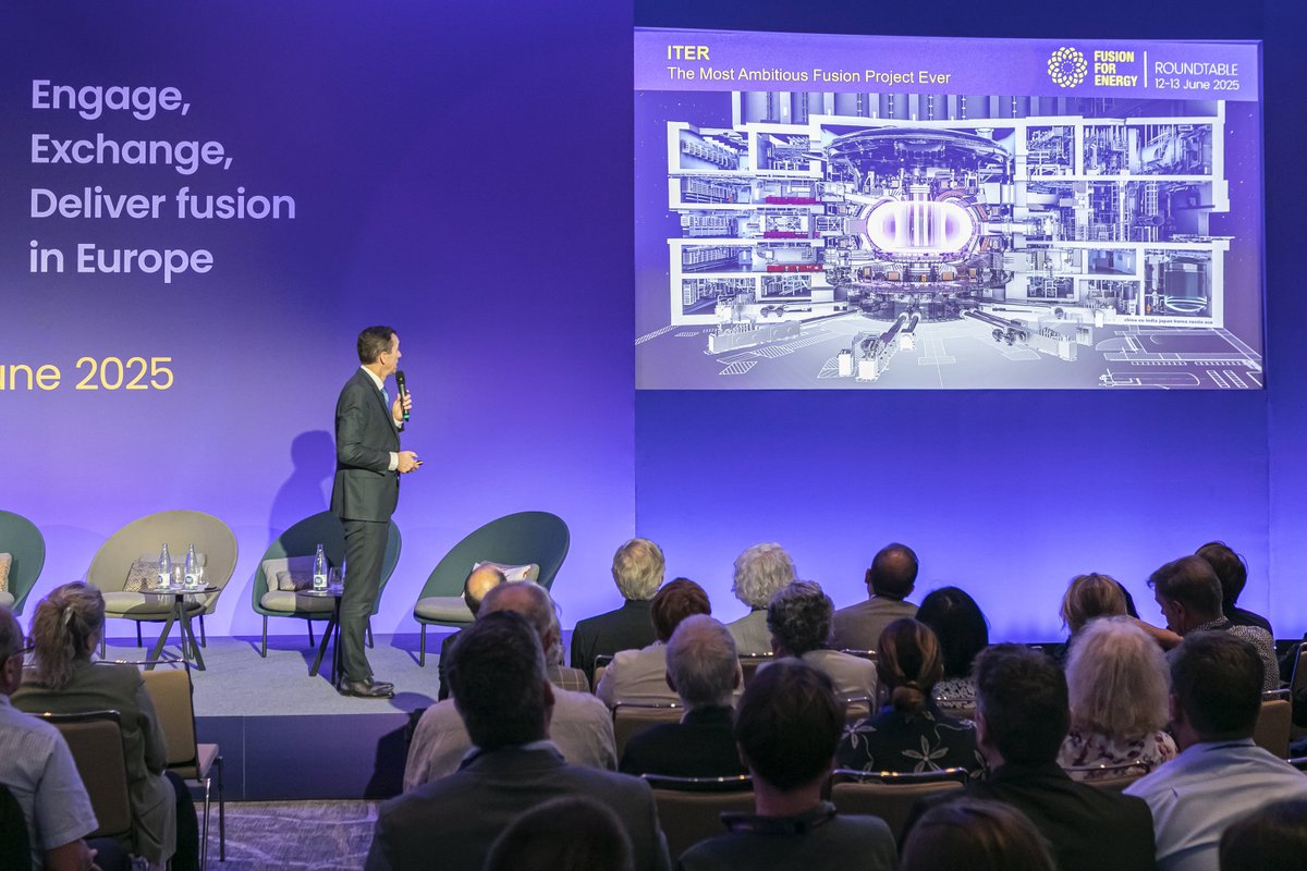 fusionforenergy's tweet photo. 🌍 Is Europe ready to lead in fusion energy?

The global race for fusion is accelerating and Europe has a scientific legacy and innovative industry to build on.

The #F4Eroundtable tackled the next challenges and opportunities.

👉 See the takeaways: https://t.co/d9Zef4oaet https://t.co/2uEoFvmk8n