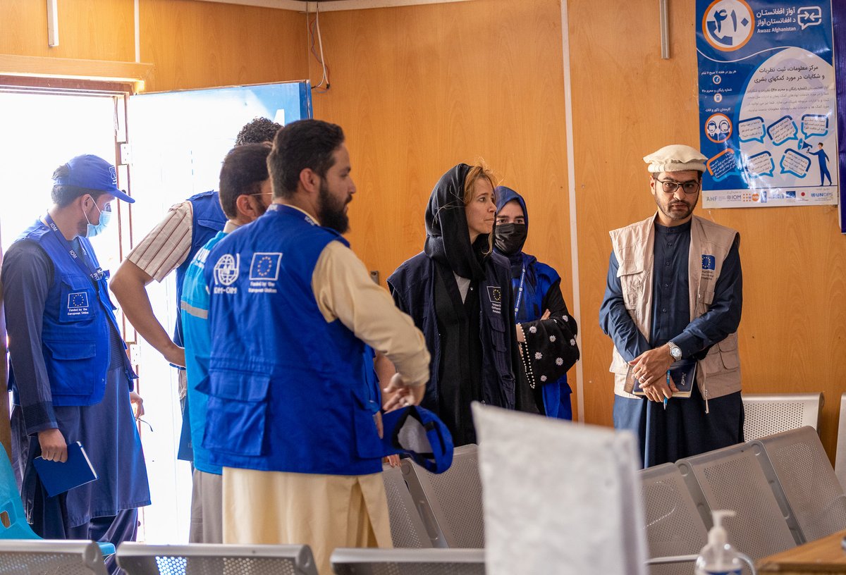 IOM Afghanistan (@iomafghanistan) on Twitter photo The EU, through <a href="/eu_echo/">EU Civil Protection & Humanitarian Aid ๐ช๐บ</a> ๐ช๐บ, remains a vital partner in addressing the urgent needs of Afghan returnees.
With their support & that of other donors, IOM has provided essential post-arrival aid to over 84,000 undocumented returnees from Pakistan since the surge began in Apr 2025. The EU, through <a href="/eu_echo/">EU Civil Protection & Humanitarian Aid ๐ช๐บ</a> ๐ช๐บ, remains a vital partner in addressing the urgent needs of Afghan returnees.
With their support & that of other donors, IOM has provided essential post-arrival aid to over 84,000 undocumented returnees from Pakistan since the surge began in Apr 2025.