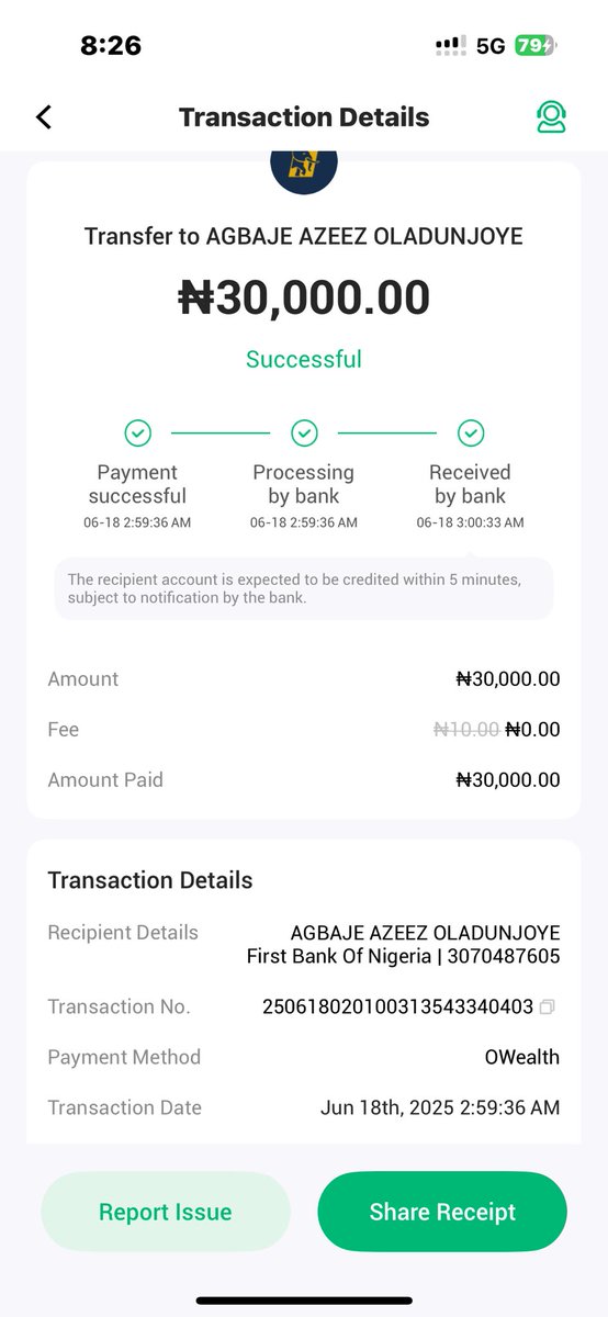 swaggermansion's tweet photo. @firstbank_nglp I need my money back please. This is so annoying. I sent money from my @OPay_NG  opay to first bank and I’m yet to be credited .. it’s already a week now. I need my money https://t.co/I1hDV2KFVO