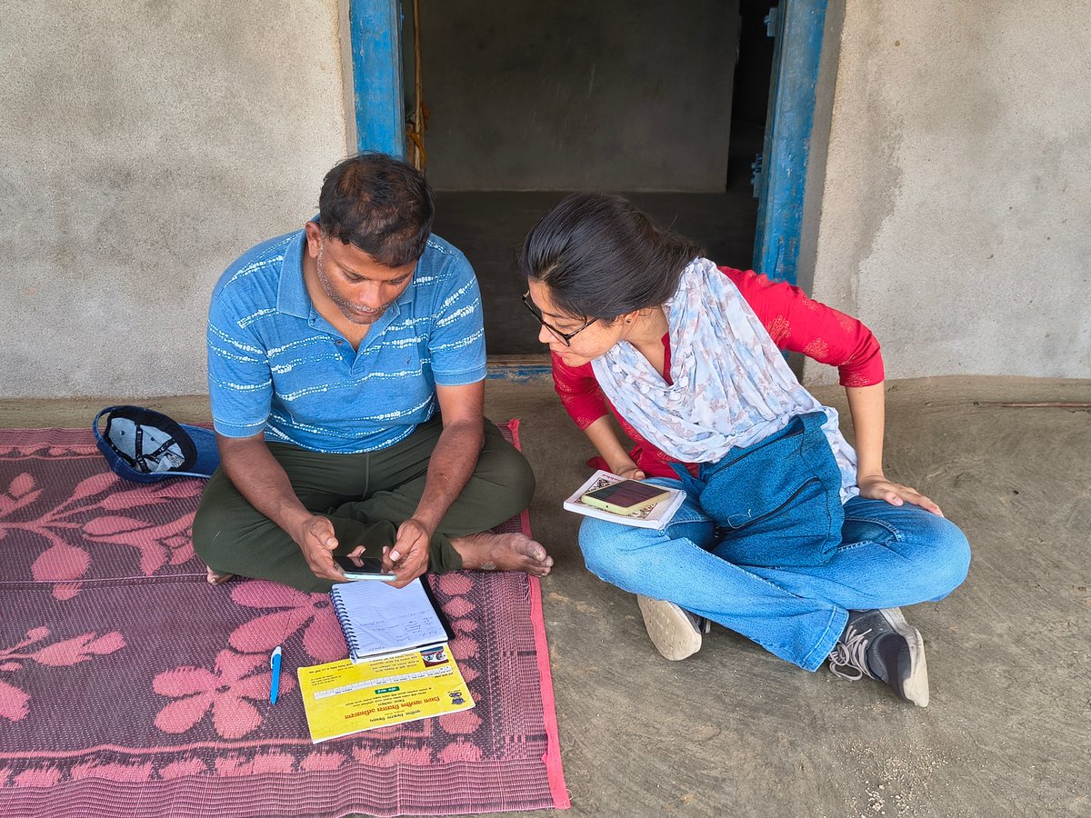 Triangulating MIS data with ground realities is a key part of our work. In Jharkhand’s Manika block, our team has been verifying jobcards deleted over the past 3 years under #NREGA. Many #workers are unaware their cards were deleted—yet they remain willing to work.