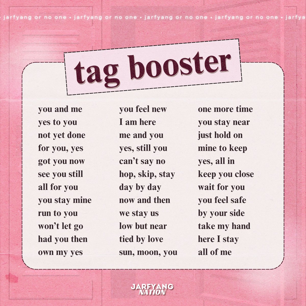 JARFYANG TRENDSETTER tweet media