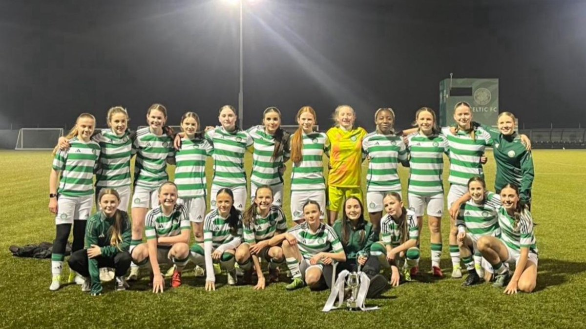 🏆🏆 Congratulations to our Ghirls U15s, who sealed a league double this weekend, with an outstanding performance in the final game of the season against Aberdeen!

A huge well done to all involved 👏

#CelticFC🍀