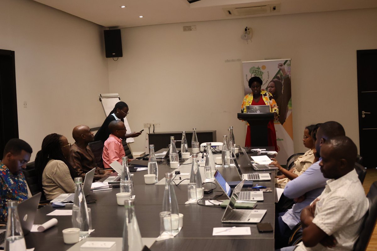 The East Africa Outcome Harvesting &amp; Comms Training is on! 
Under the theme Strategic Storytelling for Lasting Impact, MEAL &amp; Comms teams are turning evidence into powerful stories from #AACJ’s 5-year journey for people-centered #ClimateJustice.