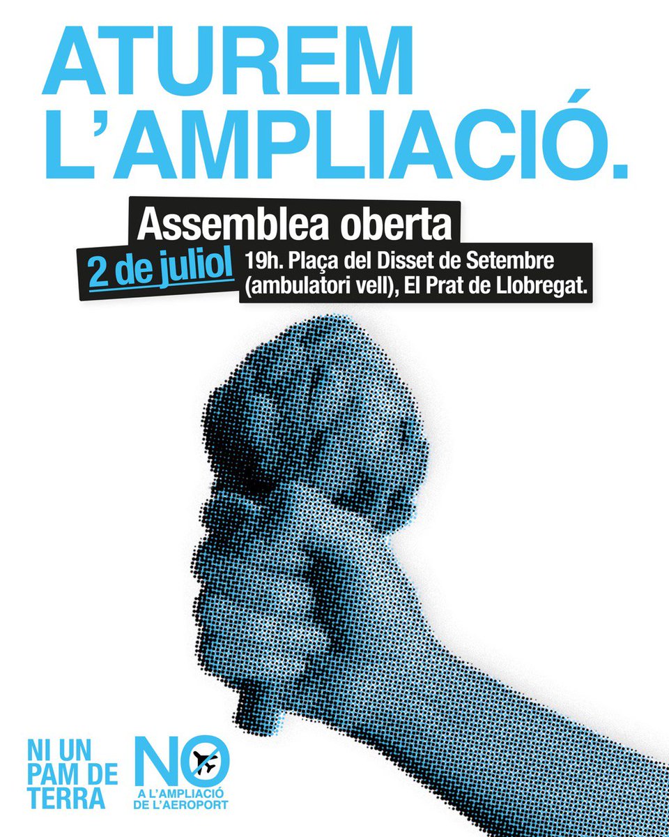 🔵 Veniu el pròxim 2 de juliol, que parlarem de com encarar els mesos que venen #AssembleaOberta 🗣️
