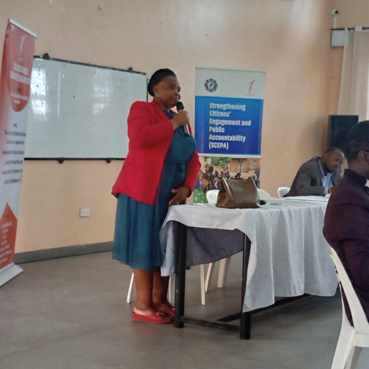CommunitiesOrg's tweet photo. Happening Now⏰: #DistrictStakeholderEngagement in Rukiga District to validate findings from citizen's engagement in public accountability under #SCEPA project done in partnership with @ngoforum supported by @DKinUganda @IrlEmbUganda @SwedeninUG. #DEO officially opens the event. https://t.co/rIX0P6wz9b