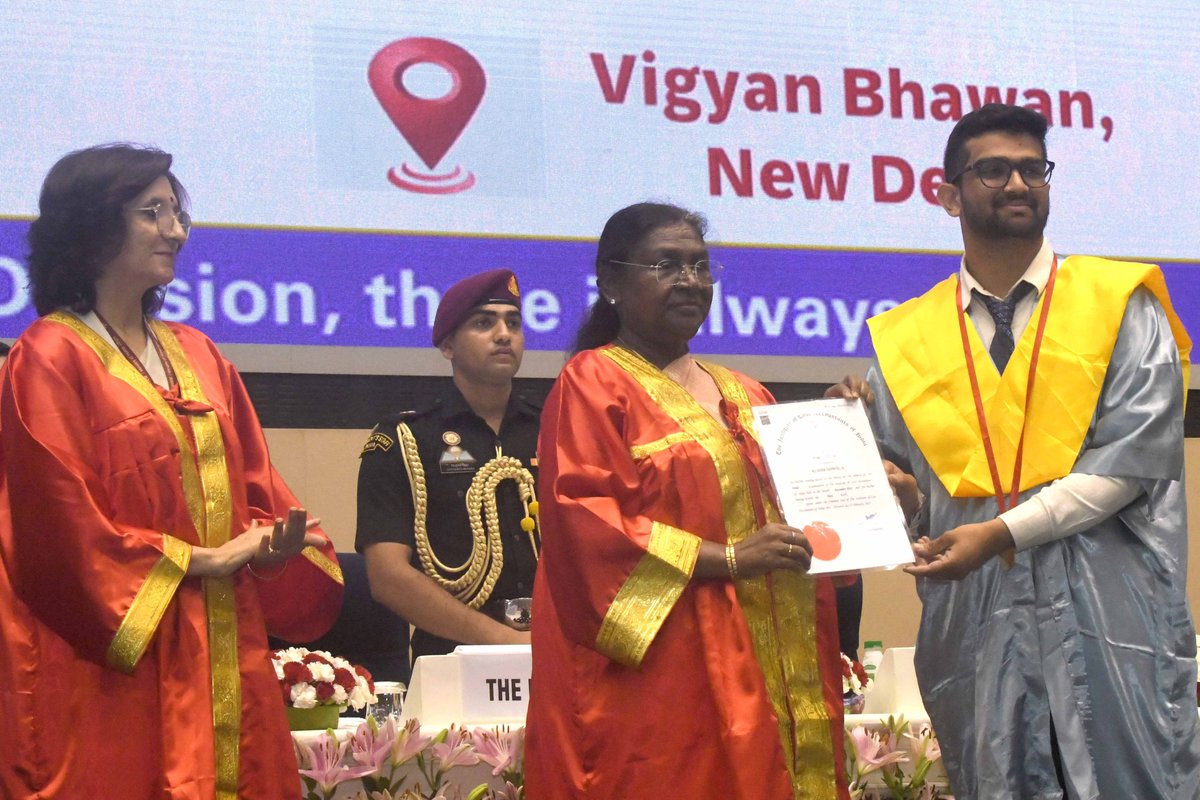 President of India tweet media