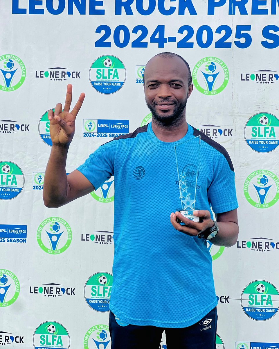 SL Premier League Board (@slplboard) on Twitter photo <a href="/EELions/">East END LIONS FC</a>β head coach, Mohamed Lamin Kamara β our Leone Rock Premier League Coach of the Month for May!
So far, the first and only coach in the league to have won the Coach of the Month award twice. He simply does it better! βπΎ
πβ½ #YourGameIsBack | #LeoneRockPremierLeague πΈπ± <a href="/EELions/">East END LIONS FC</a>β head coach, Mohamed Lamin Kamara β our Leone Rock Premier League Coach of the Month for May!
So far, the first and only coach in the league to have won the Coach of the Month award twice. He simply does it better! βπΎ
πβ½ #YourGameIsBack | #LeoneRockPremierLeague πΈπ±