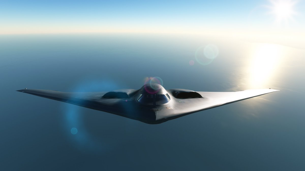 AlfaGames__'s tweet image. B-2 SPIRIT 😮‍💨 #Flightsimulator