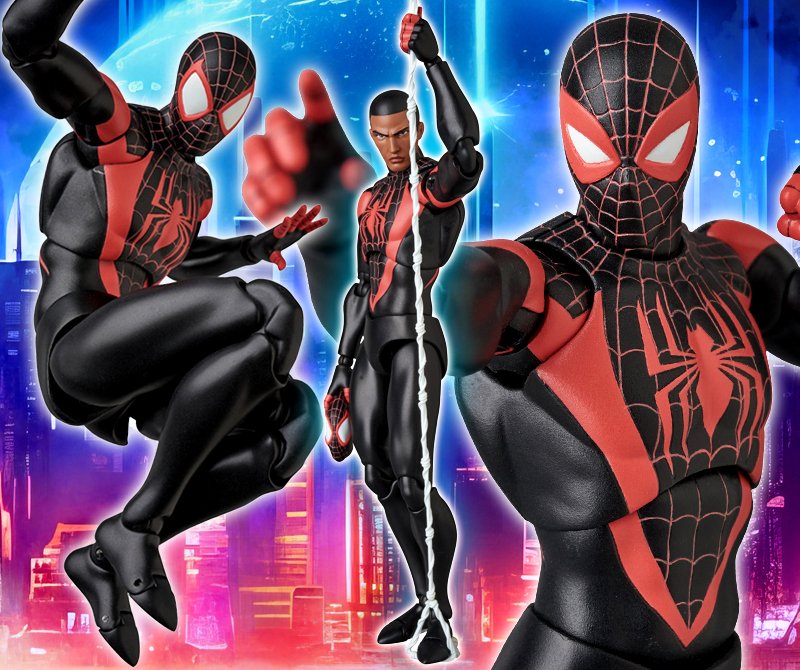 🕸️ PREORDER NOW! 🕸️ MAFEX SPIDER-MAN Miles Morales (COMIC