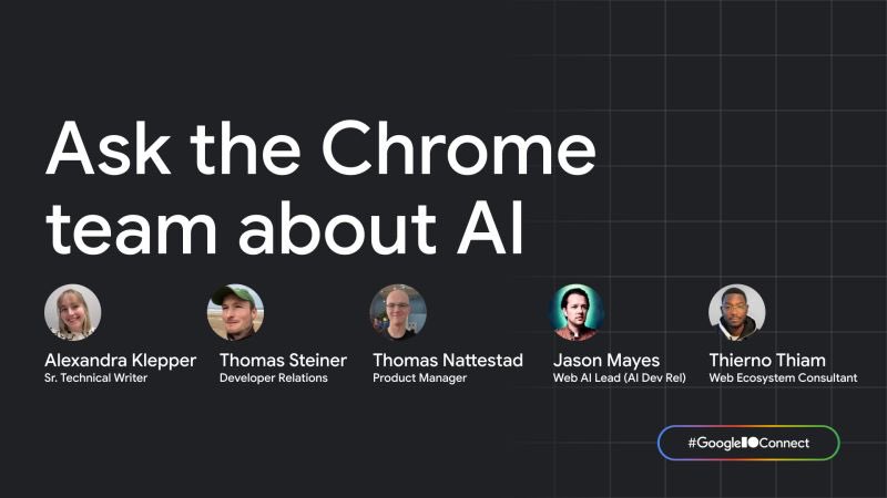 Excited to be heading in Berlin for #GoogleIOConnect this Monday! I'm eager to connect with the tech community.

I'll be hosting an AI on the web Q&amp;A session with the Chrome DevRels.

Bring your best questions – hope to see you there! #BuildwithGemini