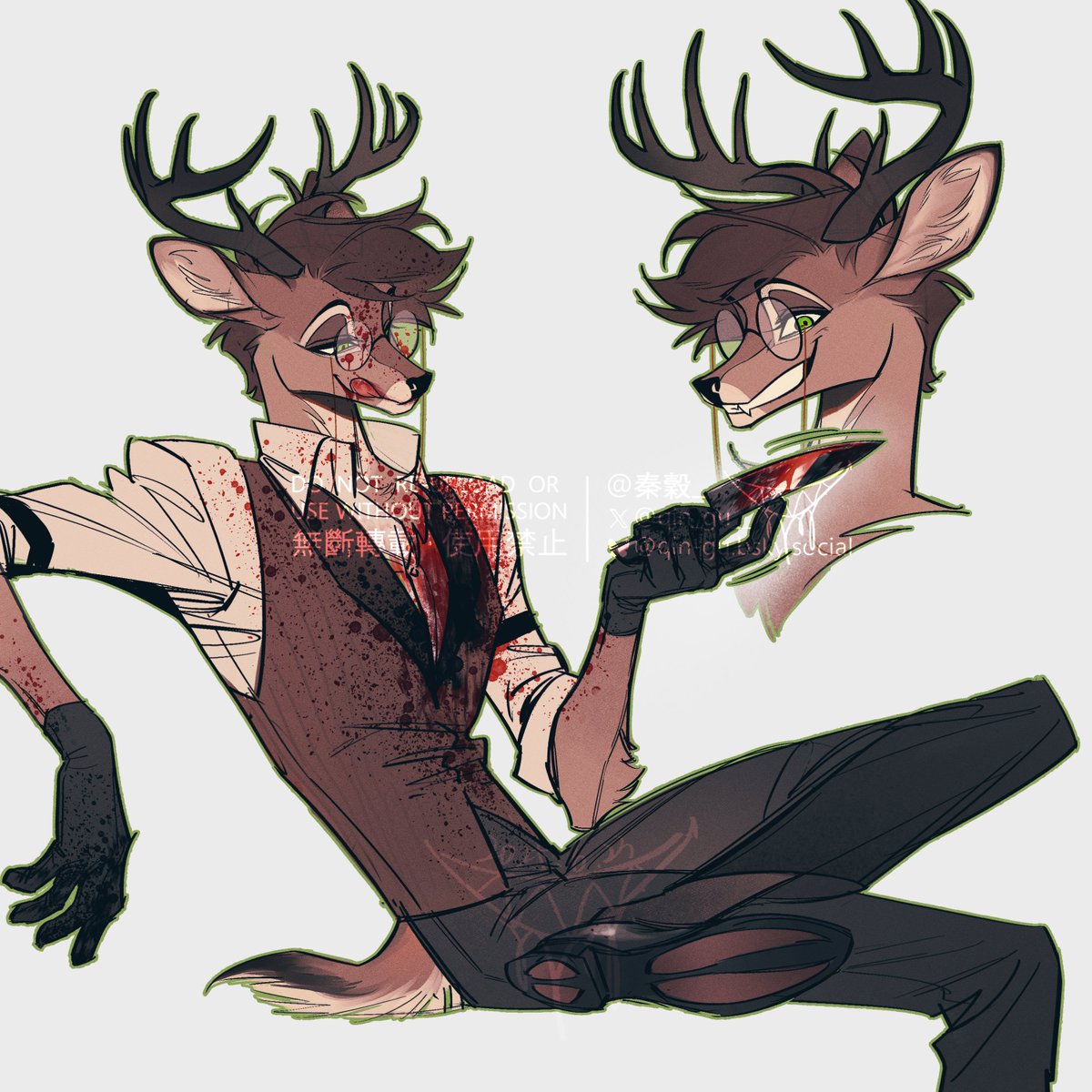 The deer man
#HumanAlastor