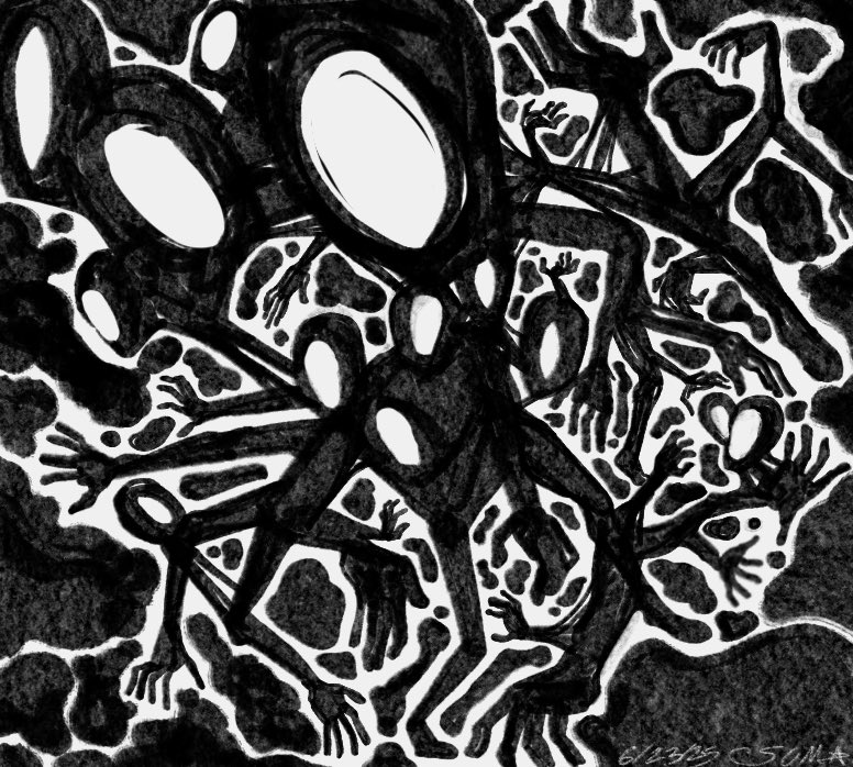 pretend i got this done on time for the last day of spot week (abyss) #SpotWeek2025