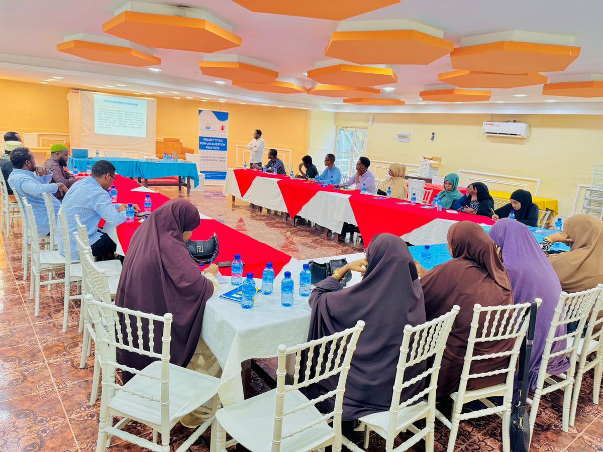 coalition_right's tweet photo. 🚨 Somali Child Rights Coalition Kicks Off Two-Day Training!
📍 Mogadishu | 📅 Starting Today
Focused on leadership, inclusion &amp; better CSO management to advance child rights in Somalia.
#ChildRights #CSOEmpowerment #Somalia #LeadershipTraining #InclusiveGovernance https://t.co/fLo8HmAd6J