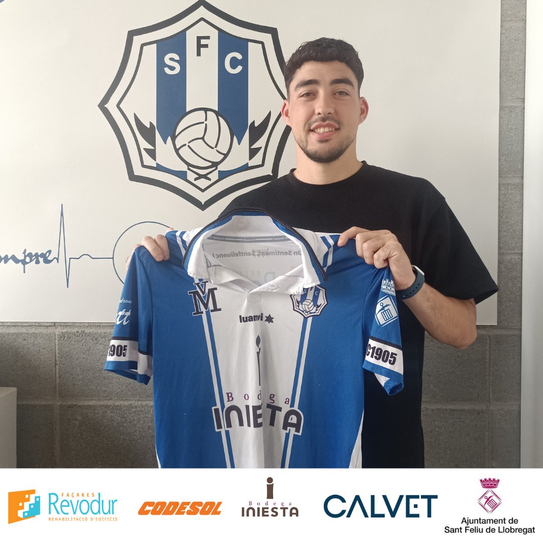 ⬜🟦ＦＩＴＸＡＴＧＥ🟦⬜

👉 VICTOR GARCIA👈

📝 El defensa central s'uneix al Santfe per donar sortida de pilota i seguretat defensiva. Som-hiiii Victor!

↩️ Procedeix de l'UE Rubí.

#SempreSantfe♾️