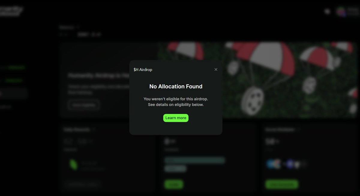 Even verified users are not eligible😂for $H <a href="/Humanityprot/">Humanity Protocol 「 🖐️ ✦ 🇺🇳 」</a>