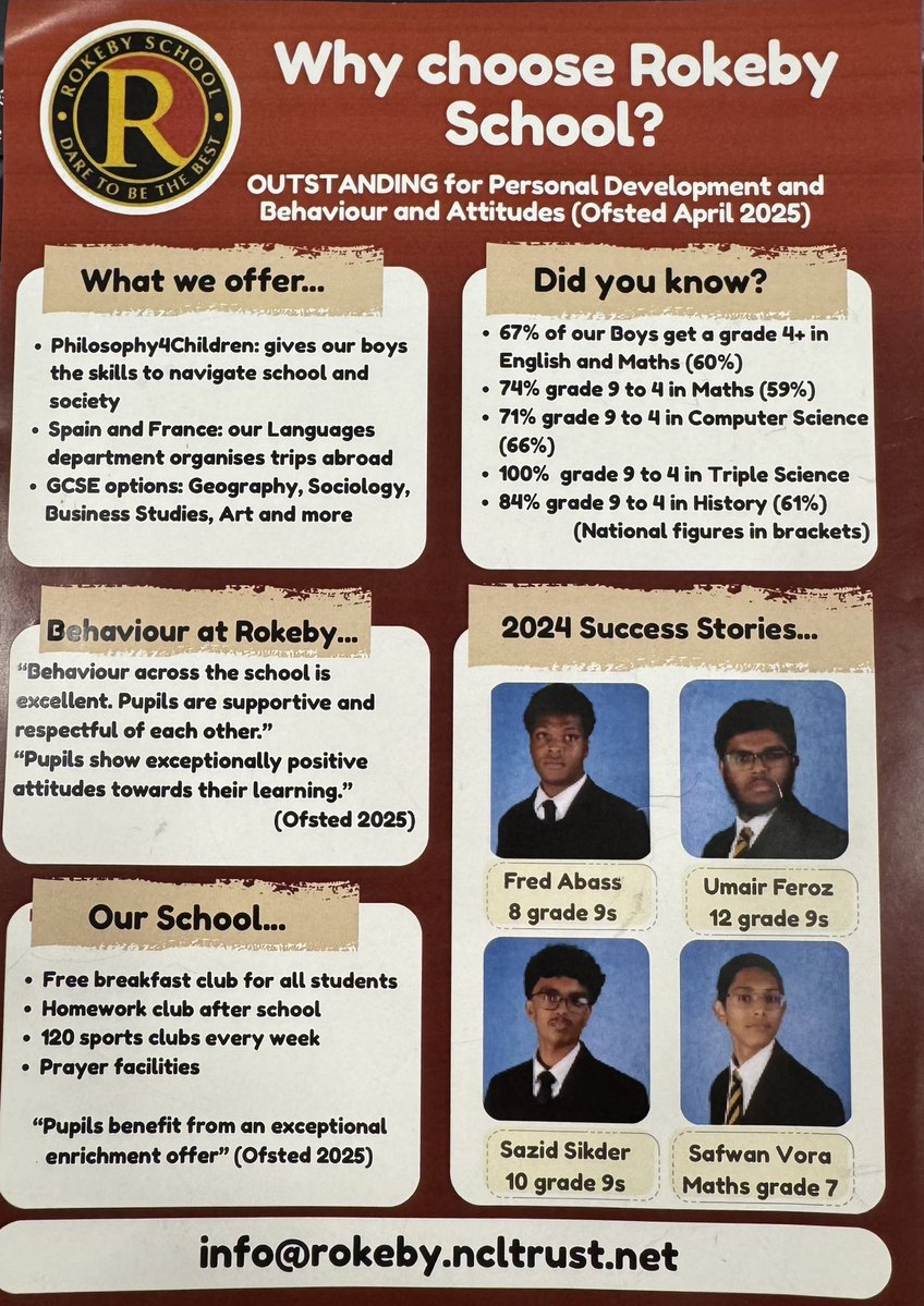 Rokeby School ๐ (@rokeby_school) on Twitter photo An OUTSTANDING education for boys in Newham. <a href="/ncltrust/">Newham Community Learning</a> <a href="/NewhamLondon/">Newham London ๐</a> <a href="/NewhamBookshop/">Newham Bookshop</a> <a href="/NewhamRecorder/">Newham Recorder</a> <a href="/rokhsanafiaz/">Rokhsana Fiaz OBE</a> An OUTSTANDING education for boys in Newham. <a href="/ncltrust/">Newham Community Learning</a> <a href="/NewhamLondon/">Newham London ๐</a> <a href="/NewhamBookshop/">Newham Bookshop</a> <a href="/NewhamRecorder/">Newham Recorder</a> <a href="/rokhsanafiaz/">Rokhsana Fiaz OBE</a>