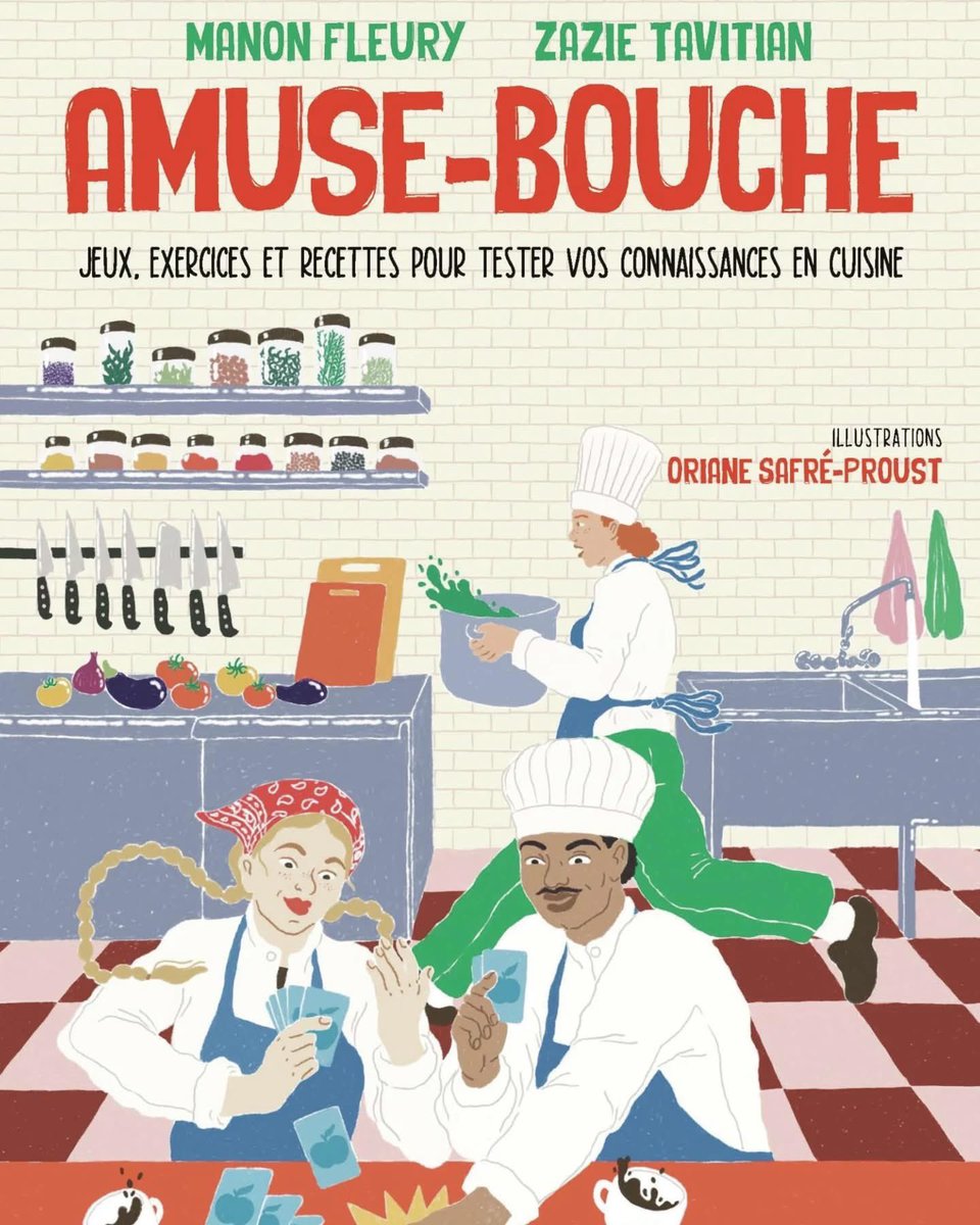 La Bande Originale (@labointer) on Twitter photo Rendez-vous ce lundi avec #ManonFleury pour "Amuse bouche : jeux, exercices et recettes pour tester vos connaissances en cuisine" , aux #Editionsdenoel
La bande : #Nagui <a href="/Leilakan/">Leïla Kaddour ⭐️⭐️</a> <a href="/oldelaf/">Oldelaf</a> #lisadelmoitiez <a href="/fontainemelo/">Mélodie Fontaine</a> #Tombaldetti <a href="/TanguyPastureau/">Tanguy Pastureau</a> et <a href="/DanielMorinOff/">Daniel Morin</a> Rendez-vous ce lundi avec #ManonFleury pour "Amuse bouche : jeux, exercices et recettes pour tester vos connaissances en cuisine" , aux #Editionsdenoel
La bande : #Nagui <a href="/Leilakan/">Leïla Kaddour ⭐️⭐️</a> <a href="/oldelaf/">Oldelaf</a> #lisadelmoitiez <a href="/fontainemelo/">Mélodie Fontaine</a> #Tombaldetti <a href="/TanguyPastureau/">Tanguy Pastureau</a> et <a href="/DanielMorinOff/">Daniel Morin</a>
