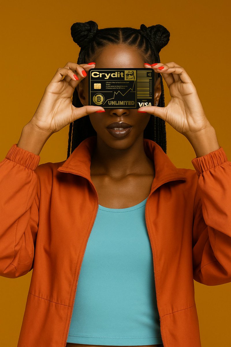 Holding power in my hand. 

Crydit makes it easy to move fast.

#Crydit #CryptoFlex #OnChainLife #ShePaysDifferent