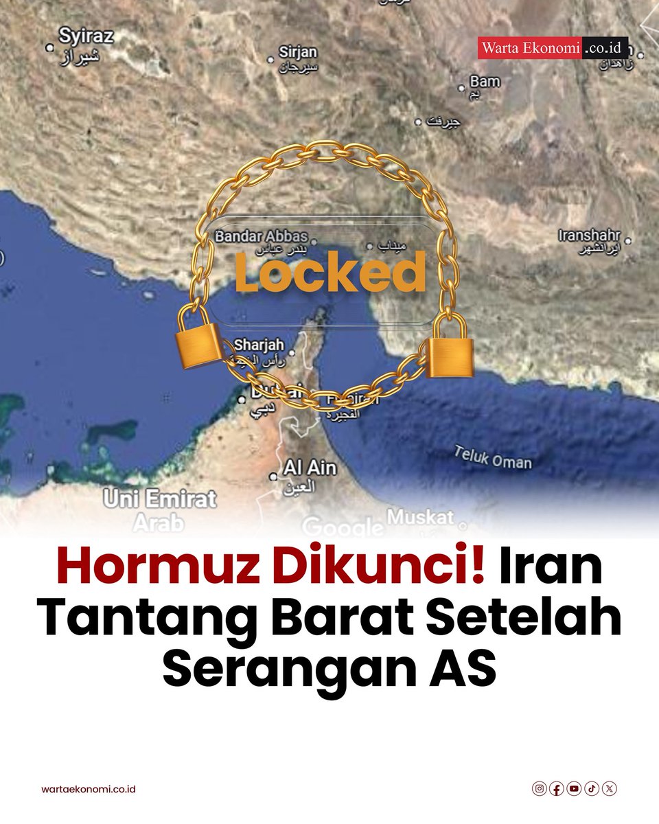 Parlemen Iran secara bulat memutuskan untuk menutup Selat Hormuz, sebagai langkah balasan terhadap serangan ilegal yang dilancarkan Amerika Serikat. Keputusan drastis ini muncul setelah dunia internasional dinilai bungkam dan tidak mengutuk tindakan militer sepihak Washington.