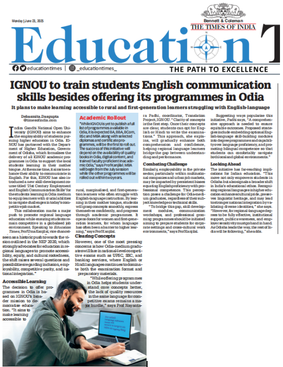 IGNOU (@officialignou) on Twitter photo 