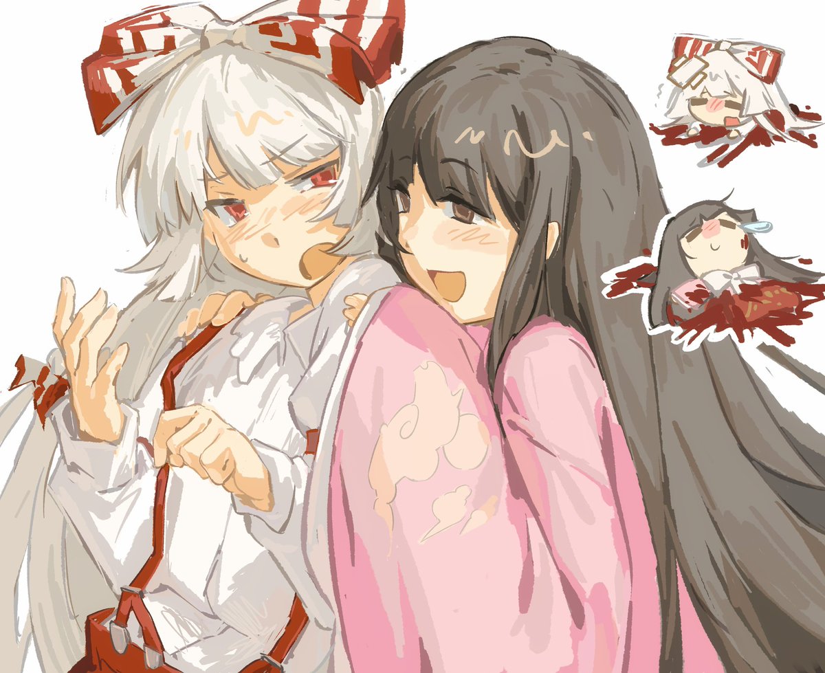 约稿
#東方PROJECT
#てるもこ