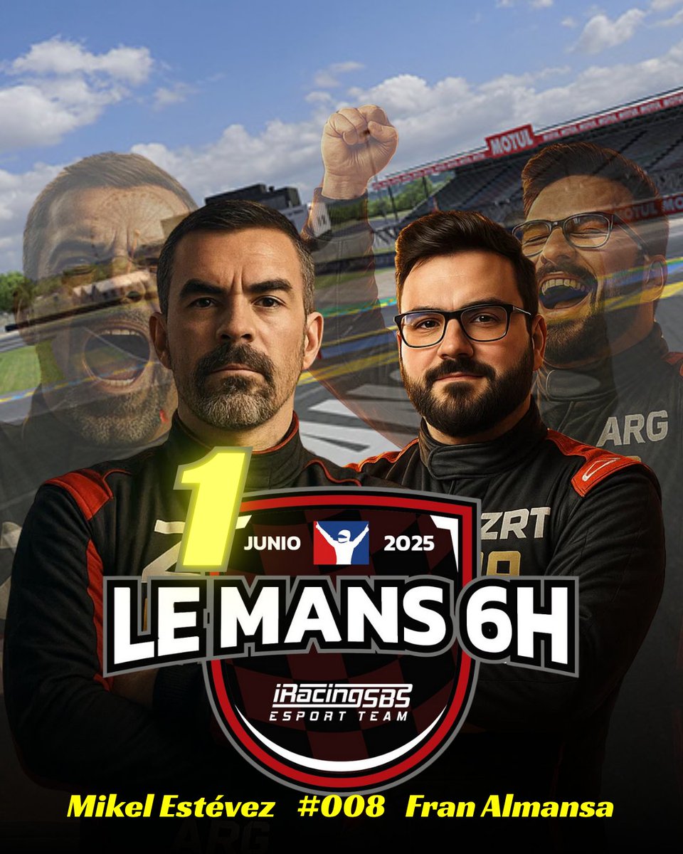 ZRT MOMO TIRES ARG (@zrt_momotiresar) on Twitter photo 🔴IRACINGSBS SPECIAL EVENTS🔴
A falta de evento especial participamos en la prueba de <a href="/iracingsbsports/">iRacingSBS Esport Team</a> y no pudo ser mejor el resultado, P1!
Enhorabuena por el trabajo en pista a Mikel y a Fran y nos vemos este finde en Watkins Glen! 🛫 🔴IRACINGSBS SPECIAL EVENTS🔴
A falta de evento especial participamos en la prueba de <a href="/iracingsbsports/">iRacingSBS Esport Team</a> y no pudo ser mejor el resultado, P1!
Enhorabuena por el trabajo en pista a Mikel y a Fran y nos vemos este finde en Watkins Glen! 🛫