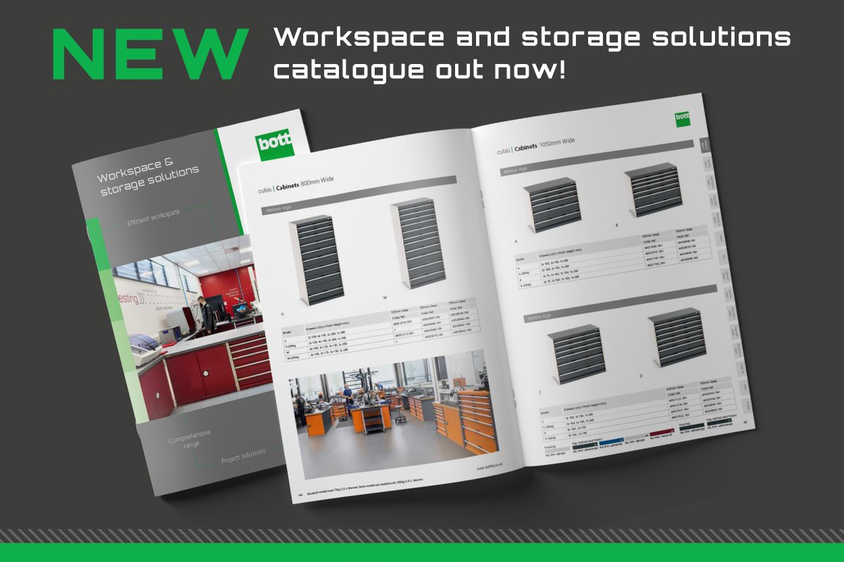 Bott_Ltd's tweet image. Our new Workspace & Storage Solutions catalogue is here! 🚀
From bestselling classics to our latest designs, this catalogue is built to help you create efficient, high-performing workspaces.
Download here 👉 bit.ly/4liFp72
Inside the catalogue:
▪️A complete range of…