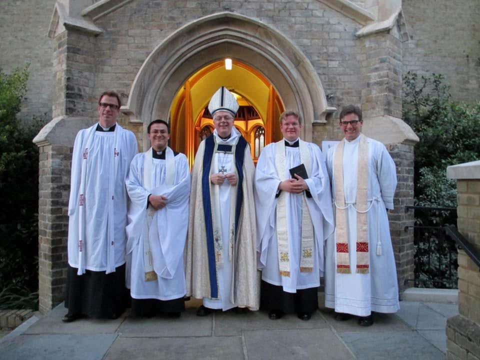 splcoleman's tweet image. Ten years today as a priest. Giving thanks especially for Bishop Pete Broadbent @petespurs my ordaining bishop, Will Adam my training incumbent, and for the parishes and communities of St Paul's Winchmore Hill, St Peter's Church, Grange Park and Grosvenor Chapel @dioceseoflondon