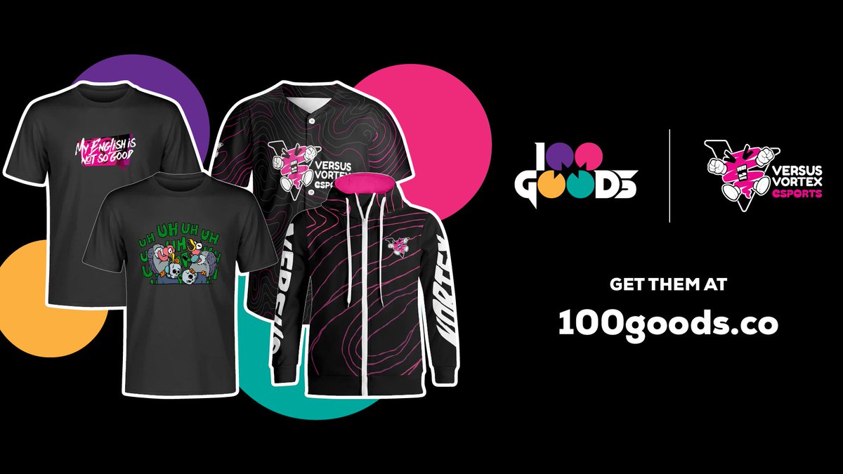 Street-bred. Game-ready. 🕹️

<a href="/VersusVortex/">Versus Vortex 🌪️</a> gear is available on 100Goods. Cop the fit and rep the fight. 👊

100goods.co/collections/ve…